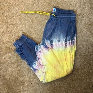 Tie dye joggers